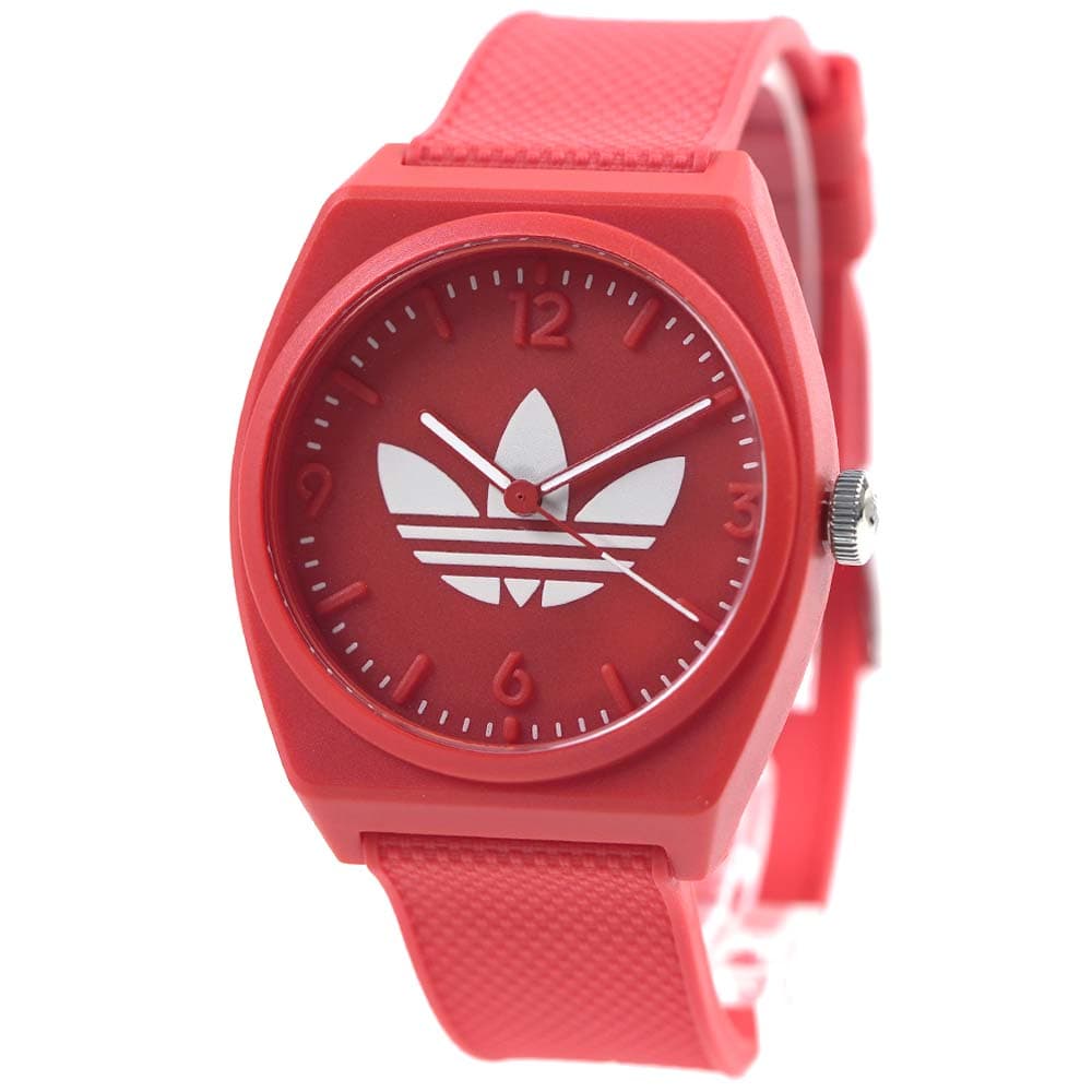 アディダス ウオッチ メンズ レディース ユニ一発やる 赤いこと 軽さ adidas PROJECT TWO Unisex AOST23051 腕時計-男女兼用腕時計