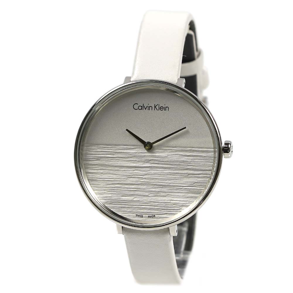 カルバンクライン 腕時計 2針 42mm シルバーメッシュ K7B21126 119496-16-