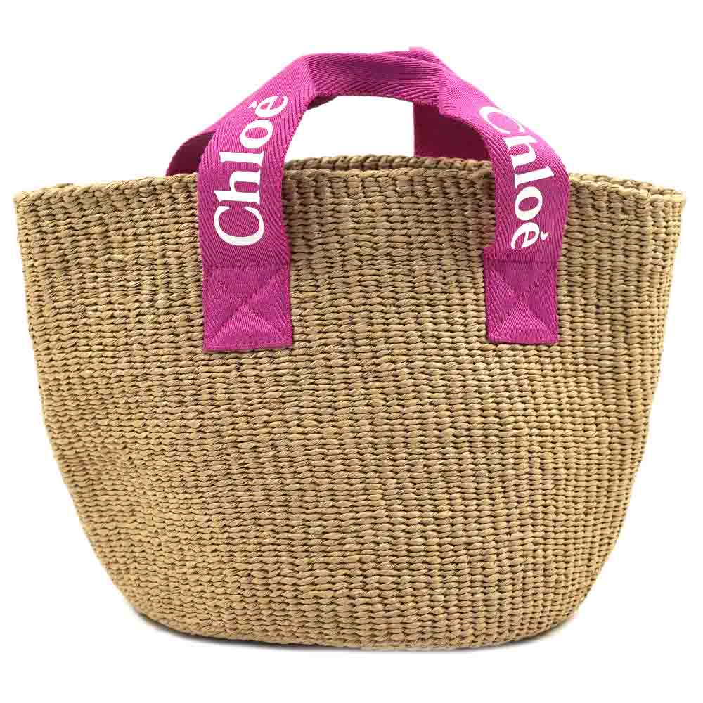 クロエ キッズ バッグ ハンドバッグ かごバッグ レディース ピンク Chloe Kids x Mifuko KID GIRL PINK C20045-49L-PINK｜アクセサリーギフトのTYS