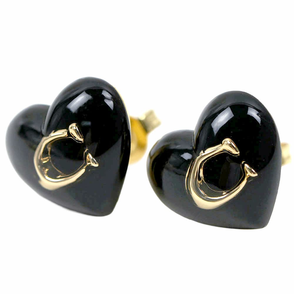 楽天市場】COACH コーチ ピアス Signature Heart Stud Earrings
