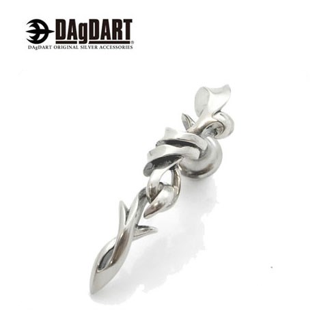 ダグダート DAgDART [Glass] シルバーラペルピン DK-053 【付属物/しろがね色925/上衣/背広/成人男性用/メンズ/クリスマス/差し上げ物/差し上げ物/祝する日/生まれ落ちる日】