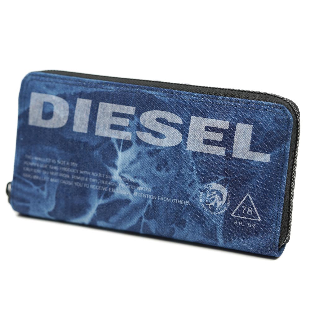 楽天市場 ディーゼル 財布 Diesel 長財布 ラウンドファスナー This Wallet Is Not A Toy 24zip デニム X P3396 H6018 アクセサリーギフトのtys