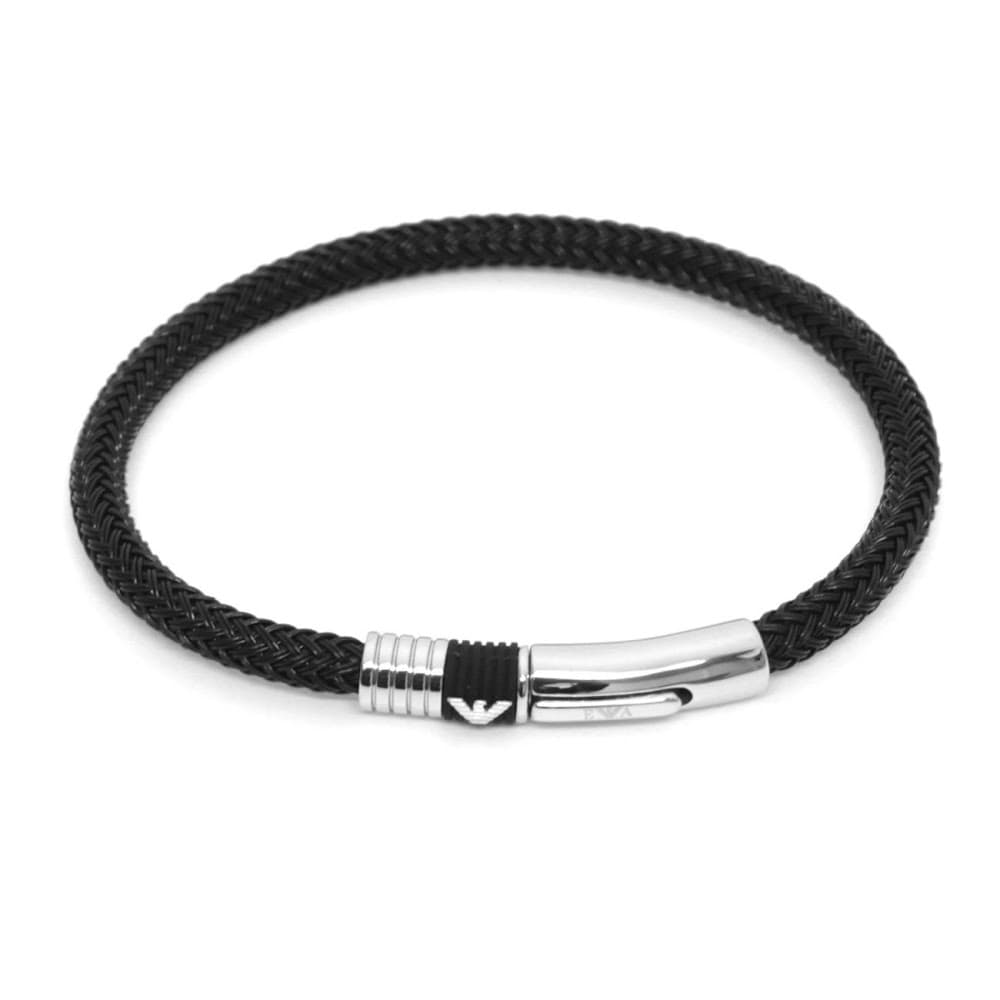 【未使用】EMPORIO ARMANI シルバーバングル エンポリオアルマーニ EMPORIO ARMANI ブレスレット バングル