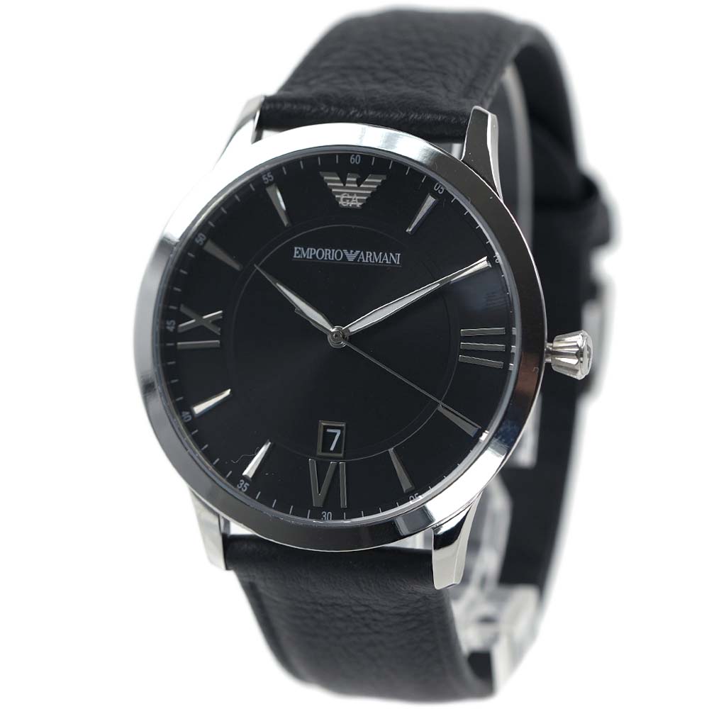 楽天市場】エンポリオアルマーニ 腕時計 メンズ ブラック EMPORIO