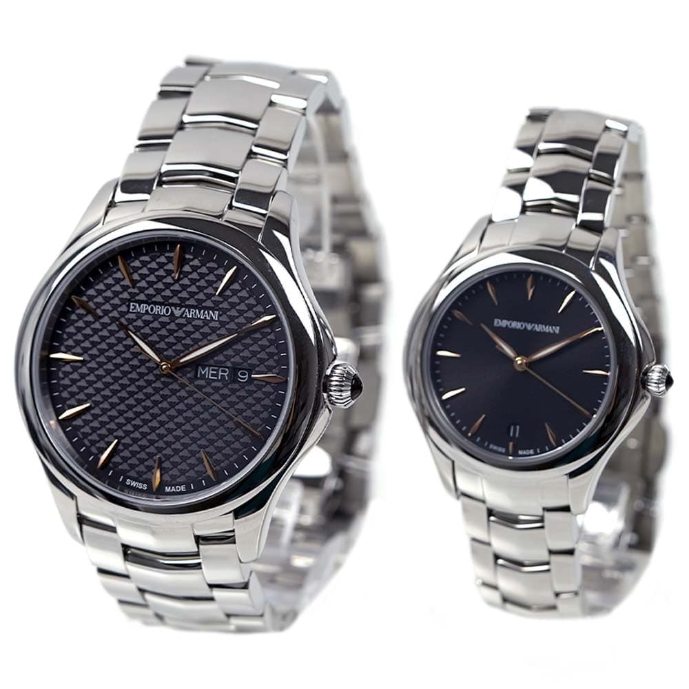 Emporio Armani ペアウォッチ シルバー エンポリオ・アルマーニ 楽天市場】ペアウォッチ EMPORIO ARMANI エンポリオアルマーニ