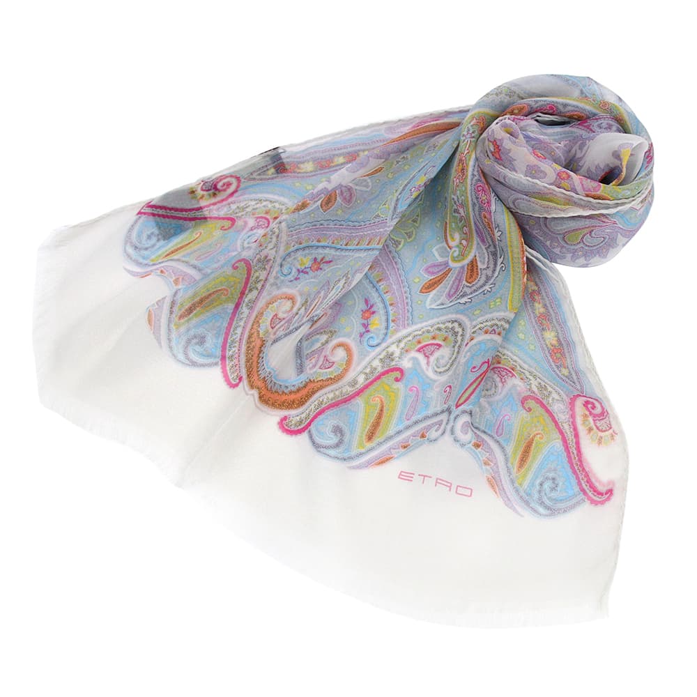 エトロ ETRO スカーフ シルク マルチカラー Scarf Multi Silk 10660 5799 990 欲しいの