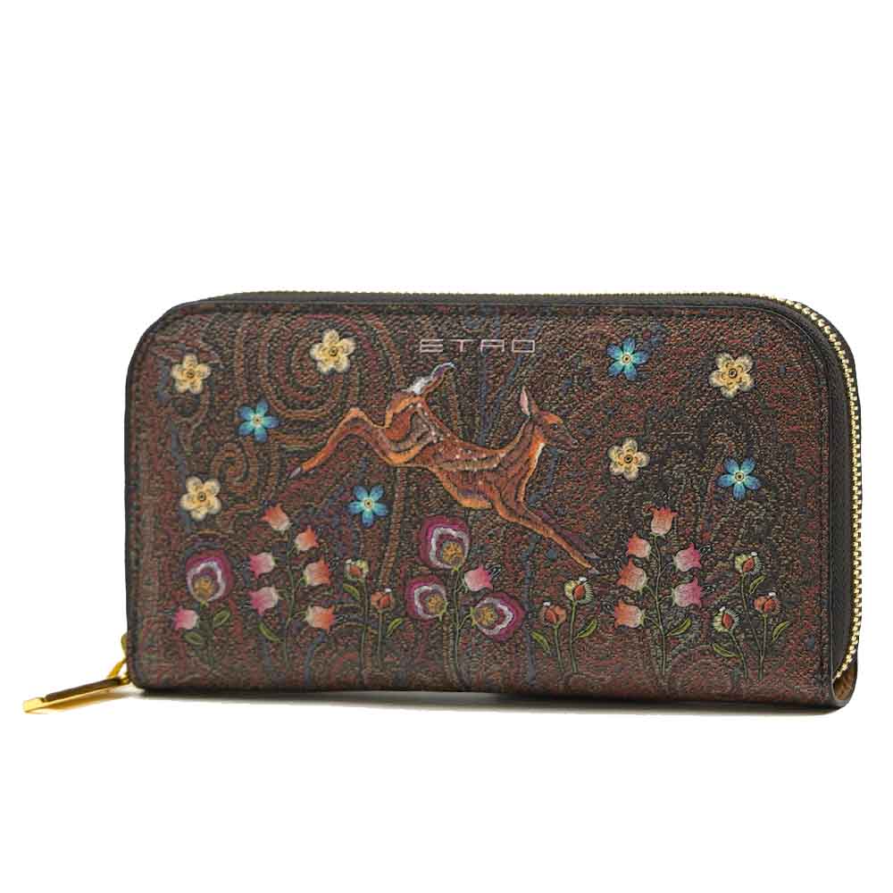 ☆美品☆ETRO☆エトロ☆長財布 楽天市場】エトロ 財布 レディース ETRO ラウンドファスナー長
