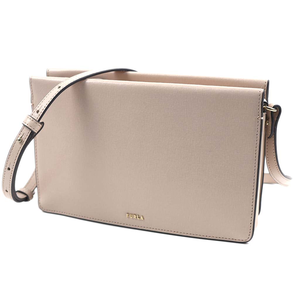 [訳ありアウトレット] フルラ FURLA ショルダーバッグ UNO EAW0UNO A.0065 B4L00 BALLERINA i SAFFIANO+VITELLO VENICE EAW0UNO-A-0065-B4L00