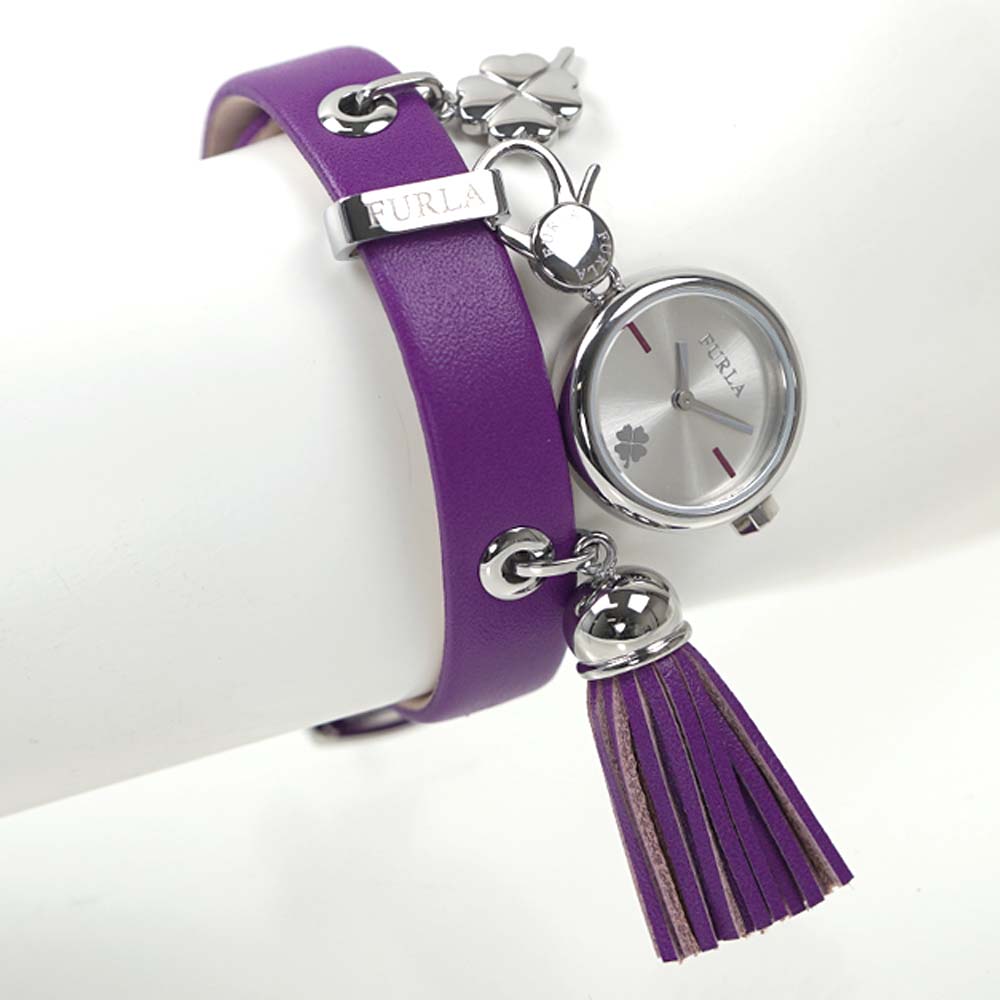 [訳ありアウトレット/付属箱] フルラ 腕時計 レディース レザーベルト ブレスレット FURLA STACY ステイシー R4251115504