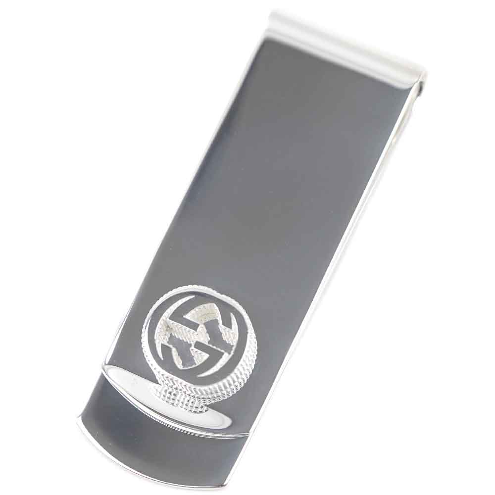 楽天市場】グッチ マネークリップ インターロッキングG 499062 J8400