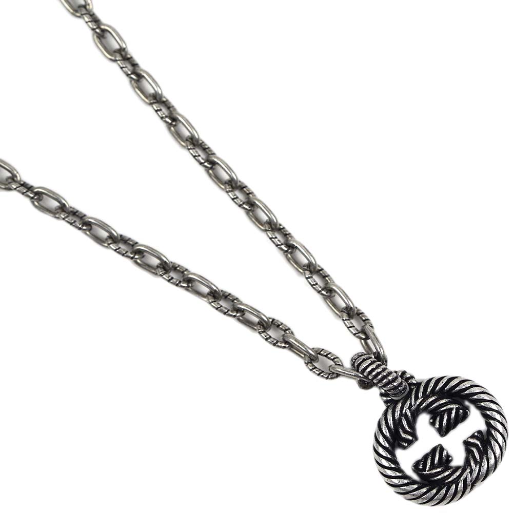 GUCCI グッチ インターロッキング ペンダント ネックレス 楽天市場】GUCCI グッチ ネックレス INTERLOCKING G インター