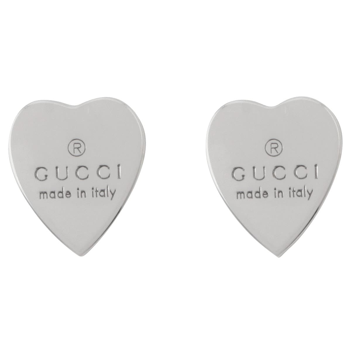 【美品】GUCCI グッチ　バンブー　ハート　ピアス　シルバー　アクセサリー GUCCI グッチ ピアス ハート バンブー シルバー925 アクセサリー