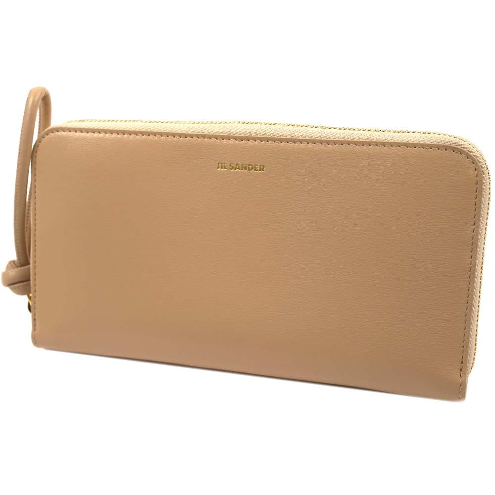 ジルサンダー 紙入れ 長紙入れ ラウンドジッパー レディース ベージュ系 JIL SANDER J07UI0005-P4841-261