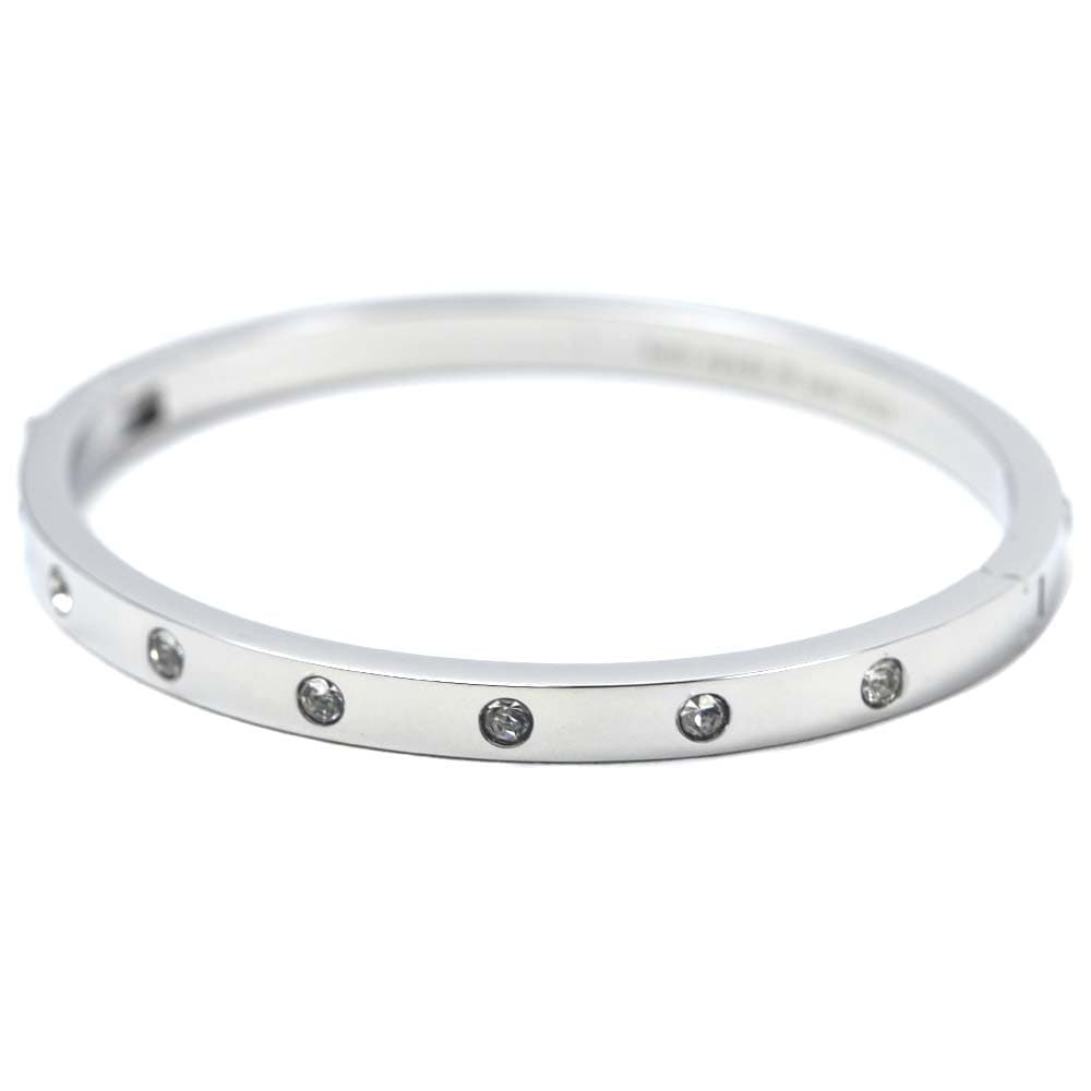 ケイトスペード バングル ブレスレット アクセサリー レディース クリア シルバー Kate Spade WBRUB745-911