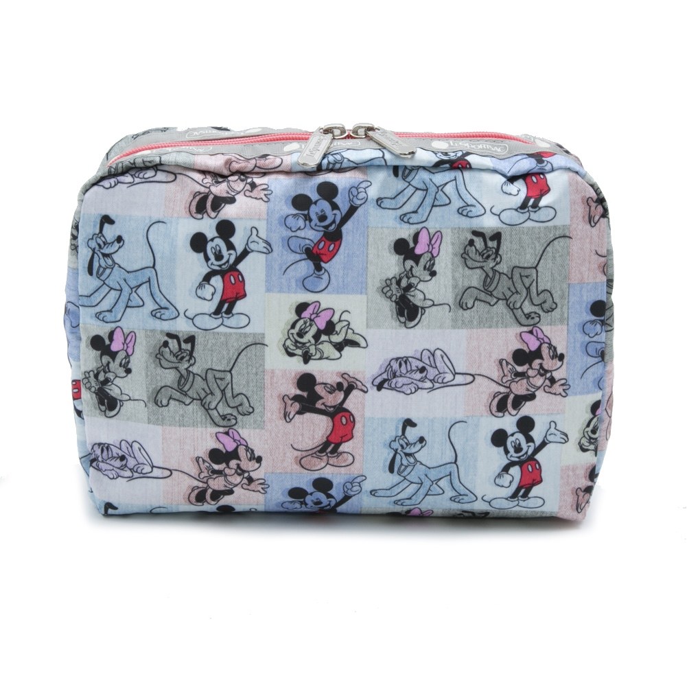 レスポートサック Lesportsac ポーチ Extra Large Rectangular Cosmetic 7121 レディース Mickey Patchwork G786 7121 G786 お買得