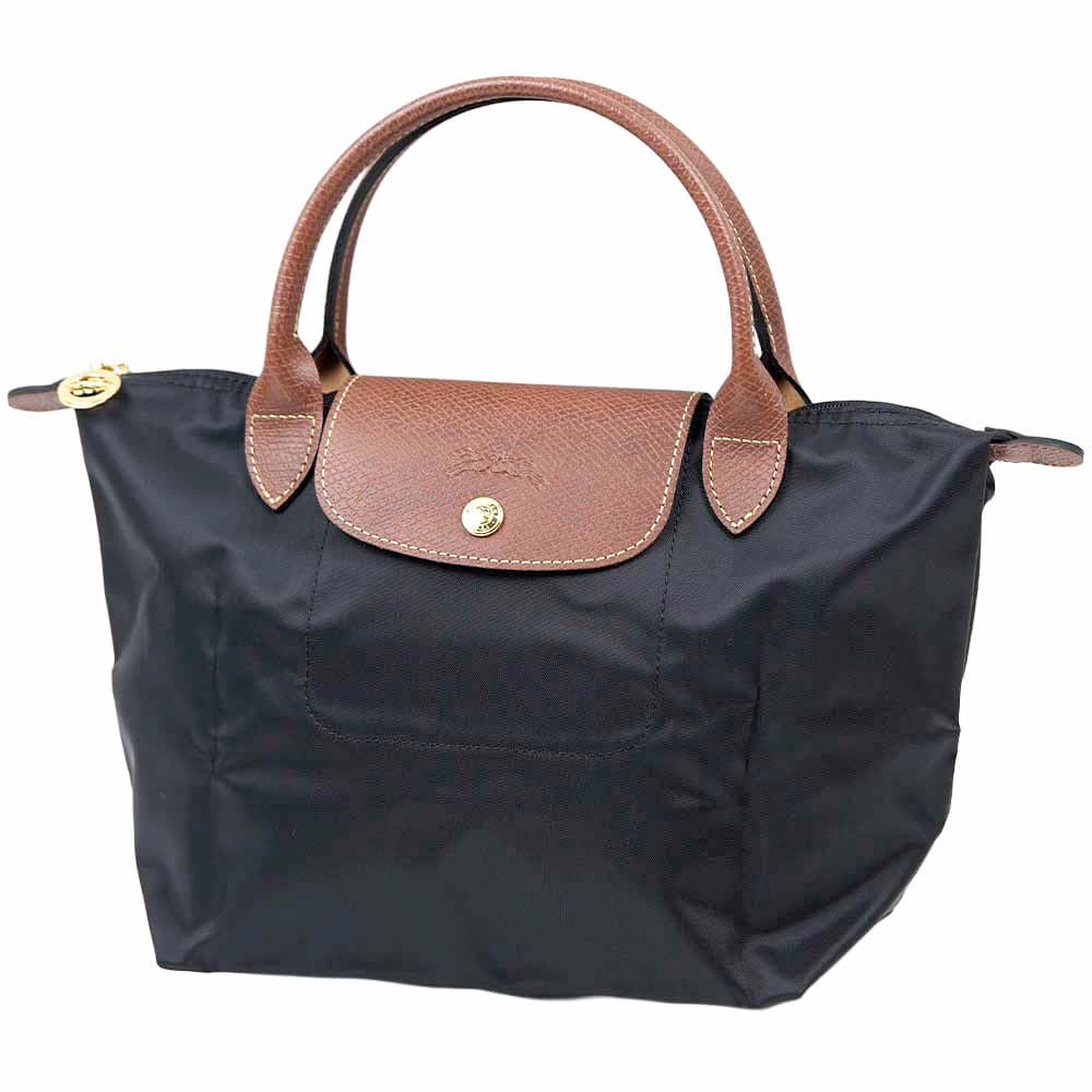 ロンシャン ハンドバッグ ル プリアージュ オリジナル S トップハンドルバッグ ブラック ブラウン LONGCHAMP L1621 089 001 Black L1621089001 Handbag S L1621-089-001