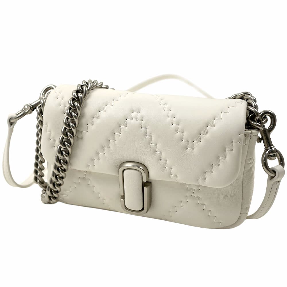 マークジェイコブス ショルダーバッグ レディース ハンドバック 曲がった掛け 肩かけ 白いこと系 MARC JACOBS THE MINI BAG 2S3HSH016H03 137 2S3HSH016H03-137