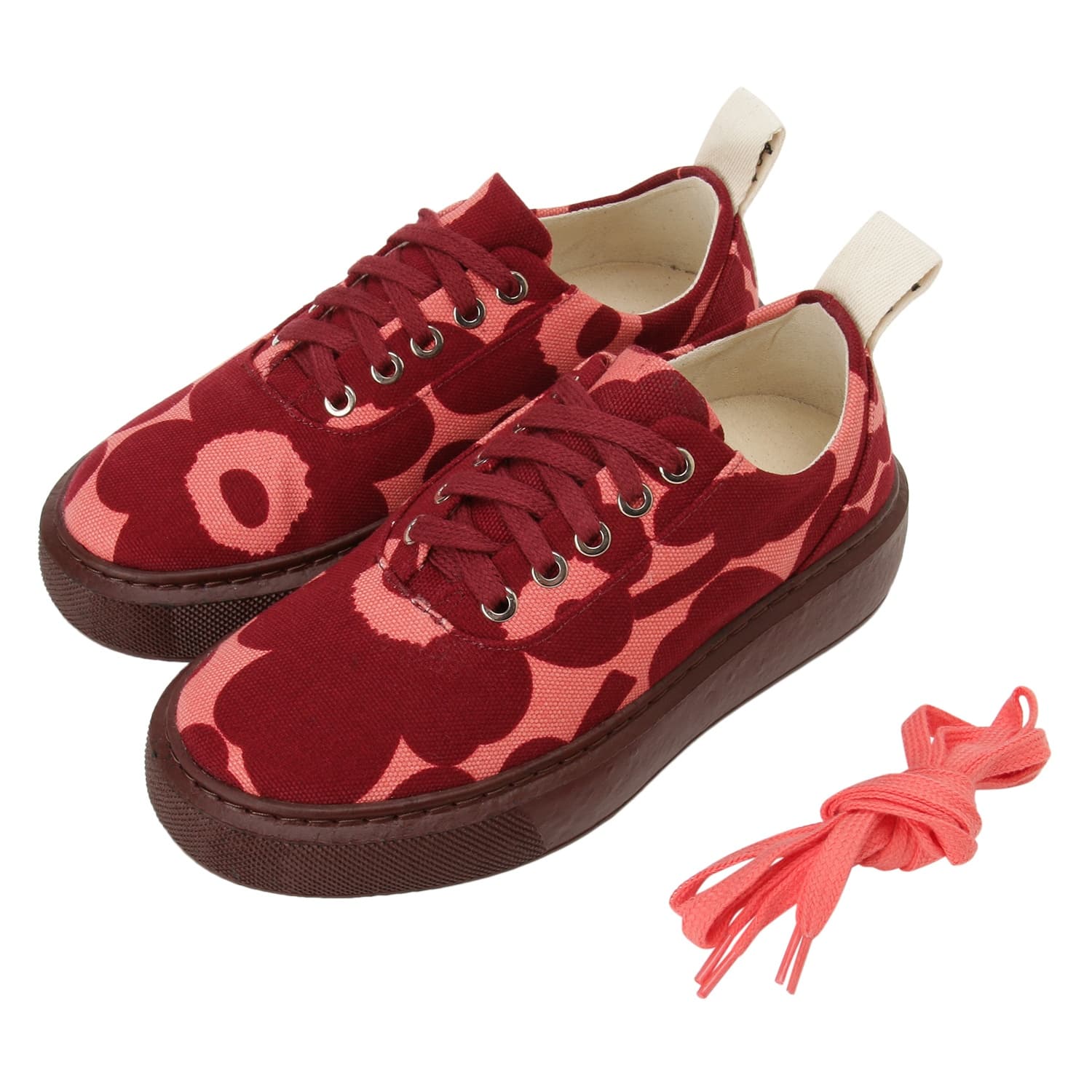 楽天市場】マリメッコ marimekko ウニッコ本革レザースニーカー