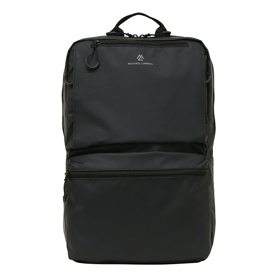 マイケルリンネル MICHAEL LINNELL バックパック リュックサック メンズ レディース ユニセックス ベーシック ARMS アームズ Backpack 22L ブラック MLAC-29