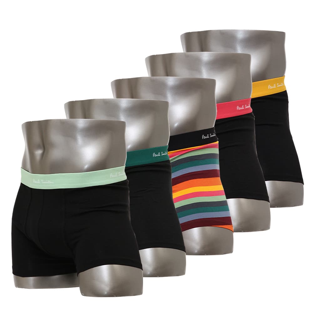 楽天市場】ポールスミス Paul Smith ボクサーパンツ 5枚セット マルチ