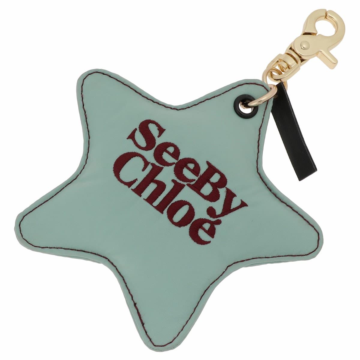 See By Chloe ロゴ スターキーホルダー See by Chloe】ロゴ キーホルダー スター 財布・小物
