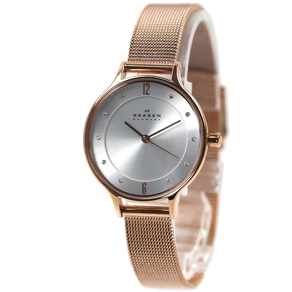 [訳ありアウトレット] スカーゲン 腕時計 レディース アニータ ローズゴールド シルバー 薄型 軽量 SKAGEN ANITA SKW2151｜アクセサリーギフトのTYS