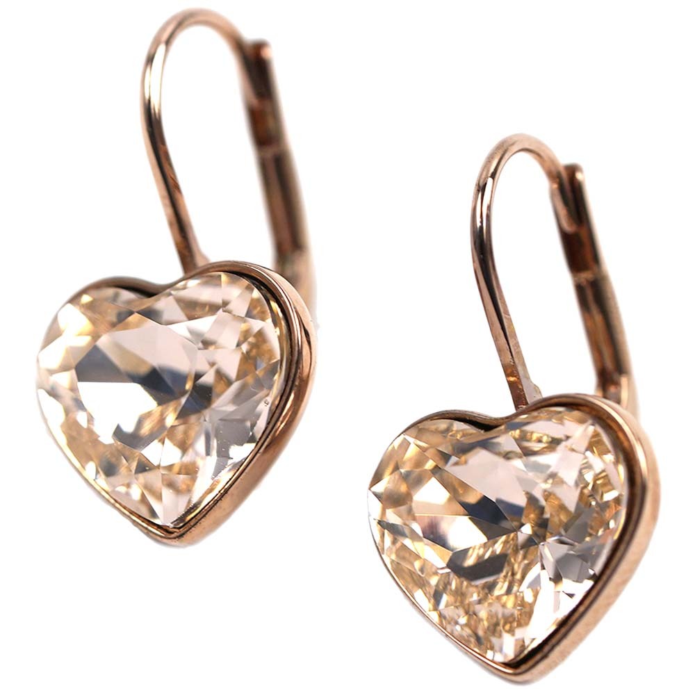 スワロフスキー ピアス SWAROVSKI レディース ローズゴールド Bella Heart 5515192｜アクセサリーギフトのTYS