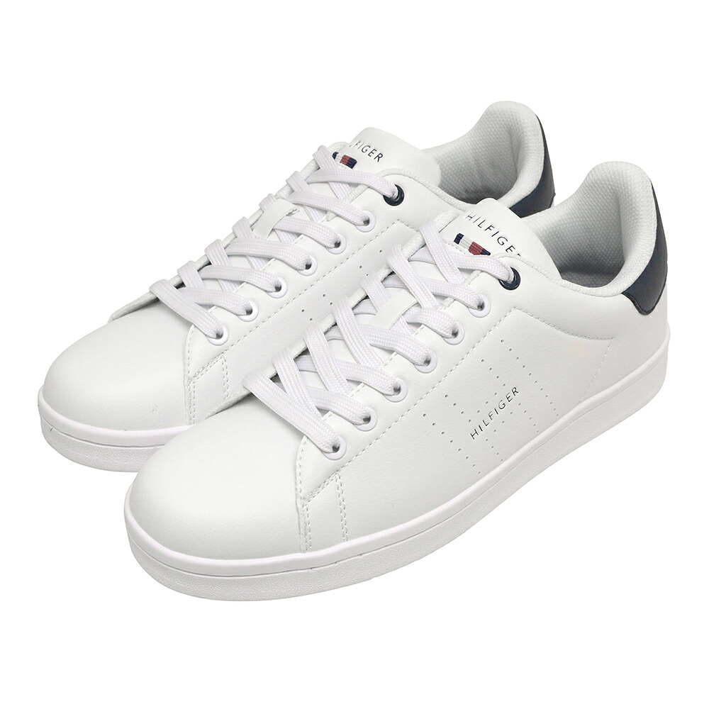 トミーヒルフィガー スニーカー メンズ シューズ 靴 白いこと 米国海軍 TOMMY HILFIGER Men\u0027s Sneakers H-LISTON 185 WHMSY
