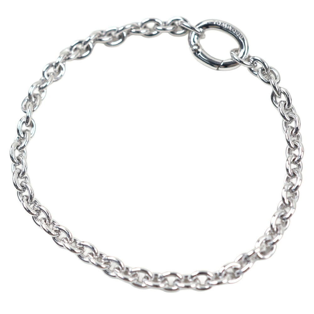 トム木材 腕輪 エイダ か細い スターリングしろがね色925 ロジウム上塗り 6.5in レディース TOMWOOD Ada Bracelet Slim S925 Silver 101433 6.5inch