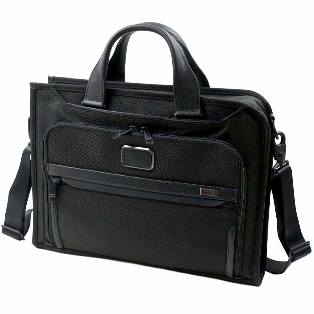 TUMI トゥミ バッグ メンズ ビジネスバッグ ハンドバッグ ショルダーバッグ 2WAY スリム デラックス ポートフォリオ ブラック 1173011041 02603110D3 SLIM DELUXE PORTFOLIO BLACK 742315476858 117301-1041