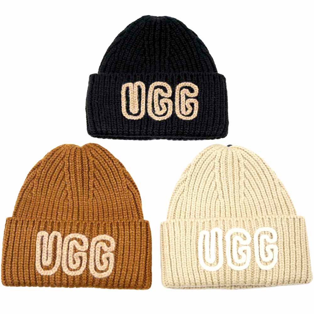 楽天市場】UGG アグ ニット帽 WAFFLE CUFF HAT ワッフル カフ ハット