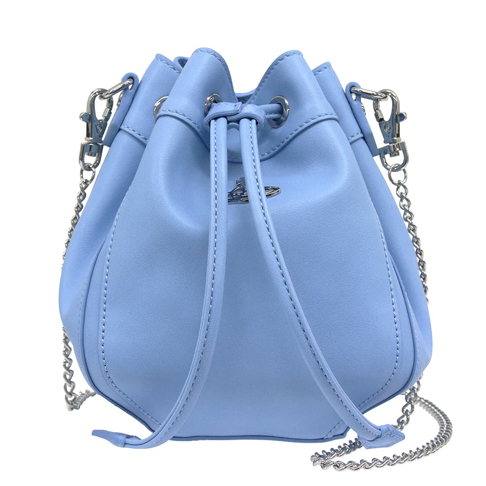 ヴィヴィアンウエストウッド ショルダーバッグ 巾着型 Vivienne Westwood LILITH BUCKET LIGHT BLUE ライトブルー 43020018 31468 K401 | アクセサリーギフトのTYS ヴィヴィアンウエストウッド ショルダーバッグ 巾着型 Vivienne Westwood LILITH BUCKET LIGHT BLUE ライトブルー 43020018 31468 K401 | アクセサリーギフトのTYS