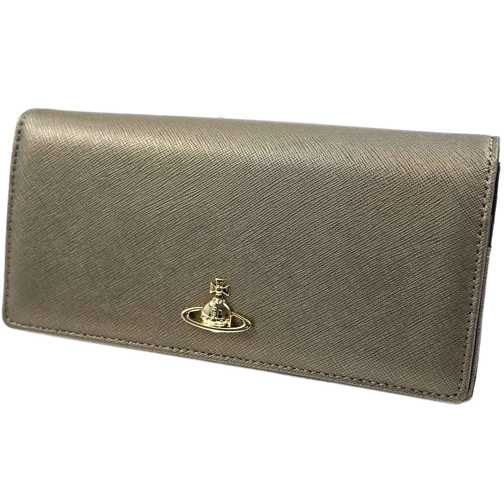 ✨未使用級・箱付き✨vivienne westwood 二つ折り財布 ゴールド Vivienne Westwood ゴールド 二つ折り財布