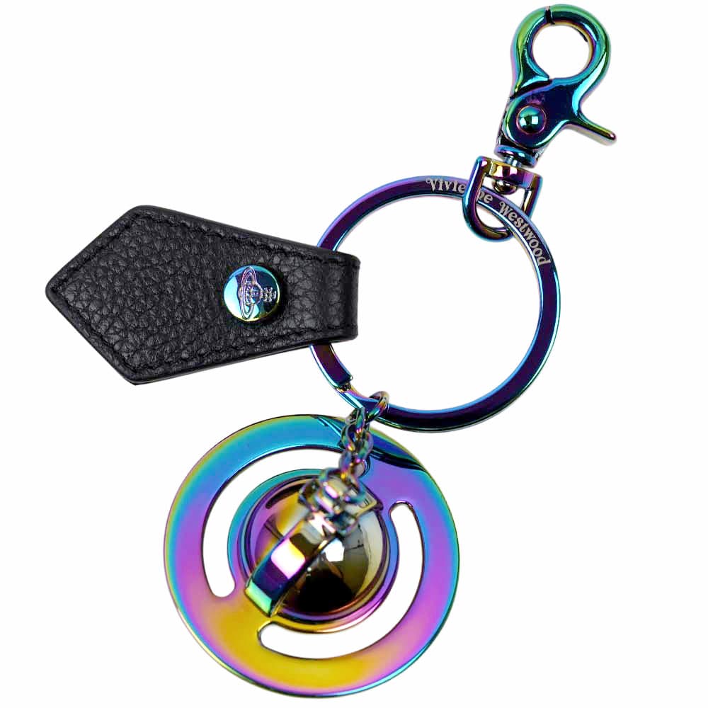 関税/送料込【VIVIENNE WESTWOOD】アイ・ラブ・オーブキーリング I Love Orb Keyring in BLACK | Vivienne Westwood®
