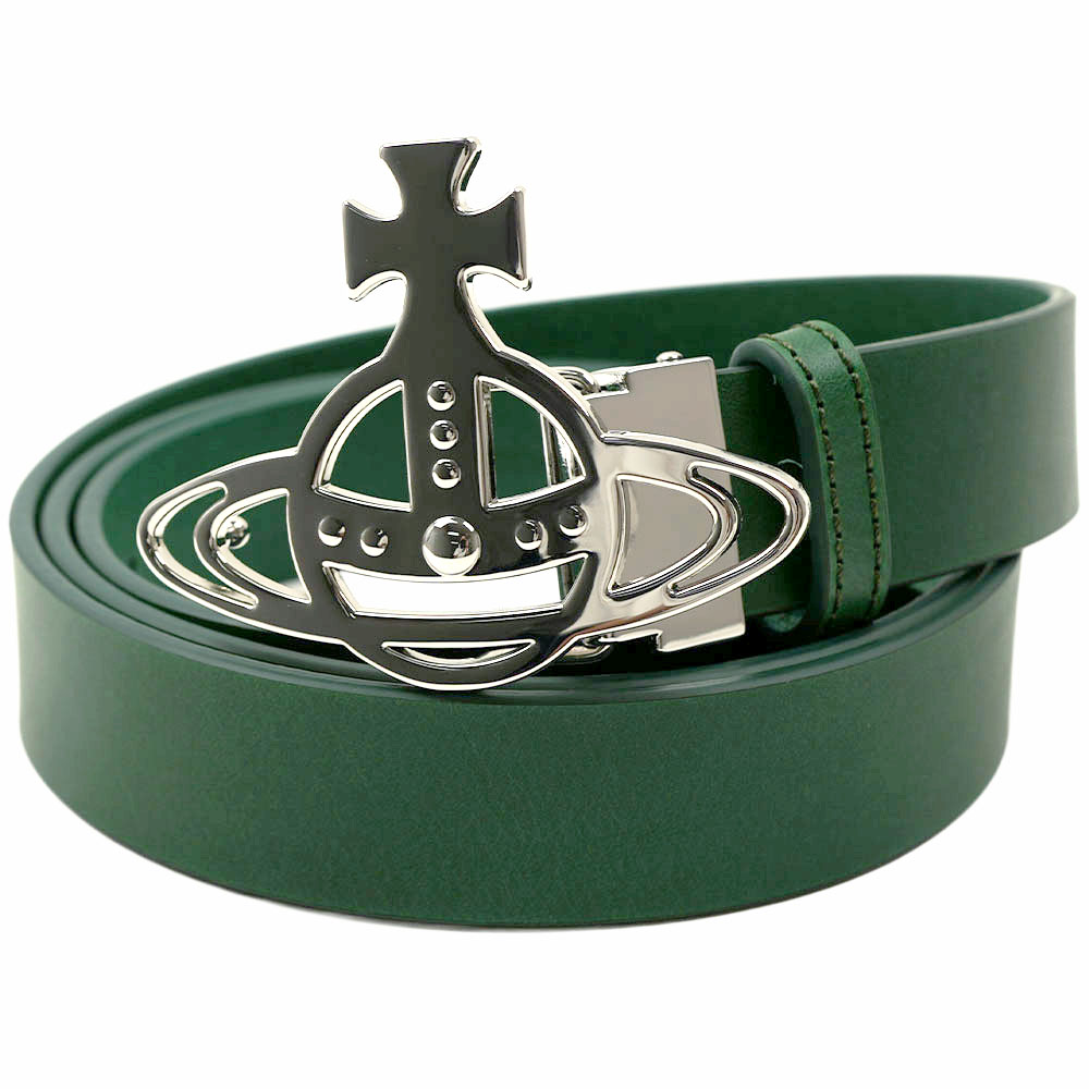 Vivienne Westwood レザーベルト ブラック ゴールドオーブ ヴィヴィアンウエストウッド ベルト Vivienne Westwood ベルト