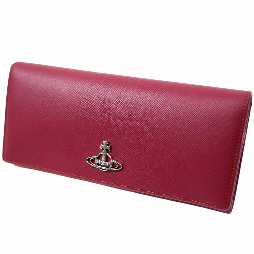 ヴィヴィアンウエストウッド 財布 長財布 レディース デビー カーフレザー レッド Vivienne Westwood DEBBIE LONG CARD HOLDER RED 51120005-42093-H401 51120005 42093 H401