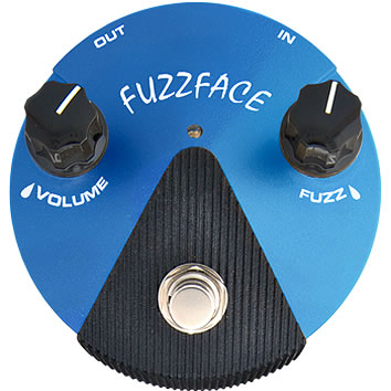 *【エフェクター】【Dunlop】【送料無料！】 FFM1 Fuzz Face Mini Silicon