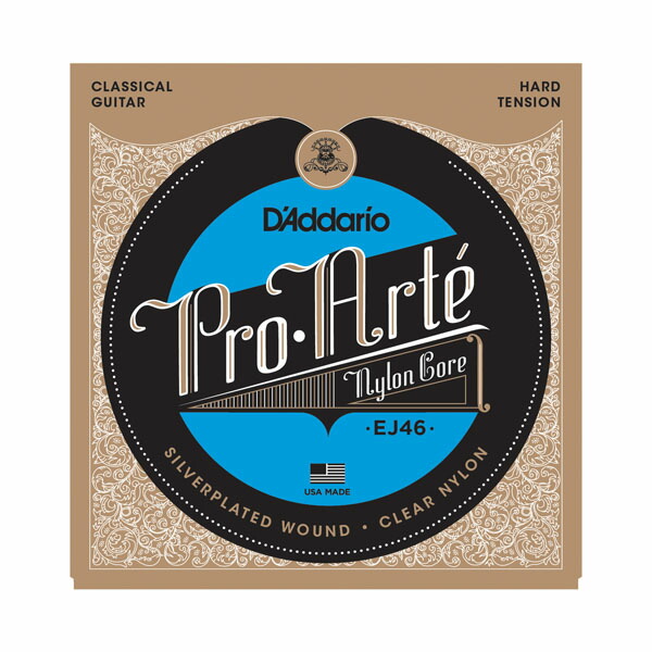 【お買い得3セット】【メール便発送】D'Addario クラッシックギター弦 EJ-46×3(EJ46×3)