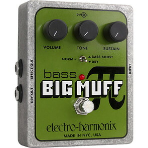 【electro-harmonix】 Bass Big Muff Pi (ベースビッグマフ) ベース用ディストーション/ファズ