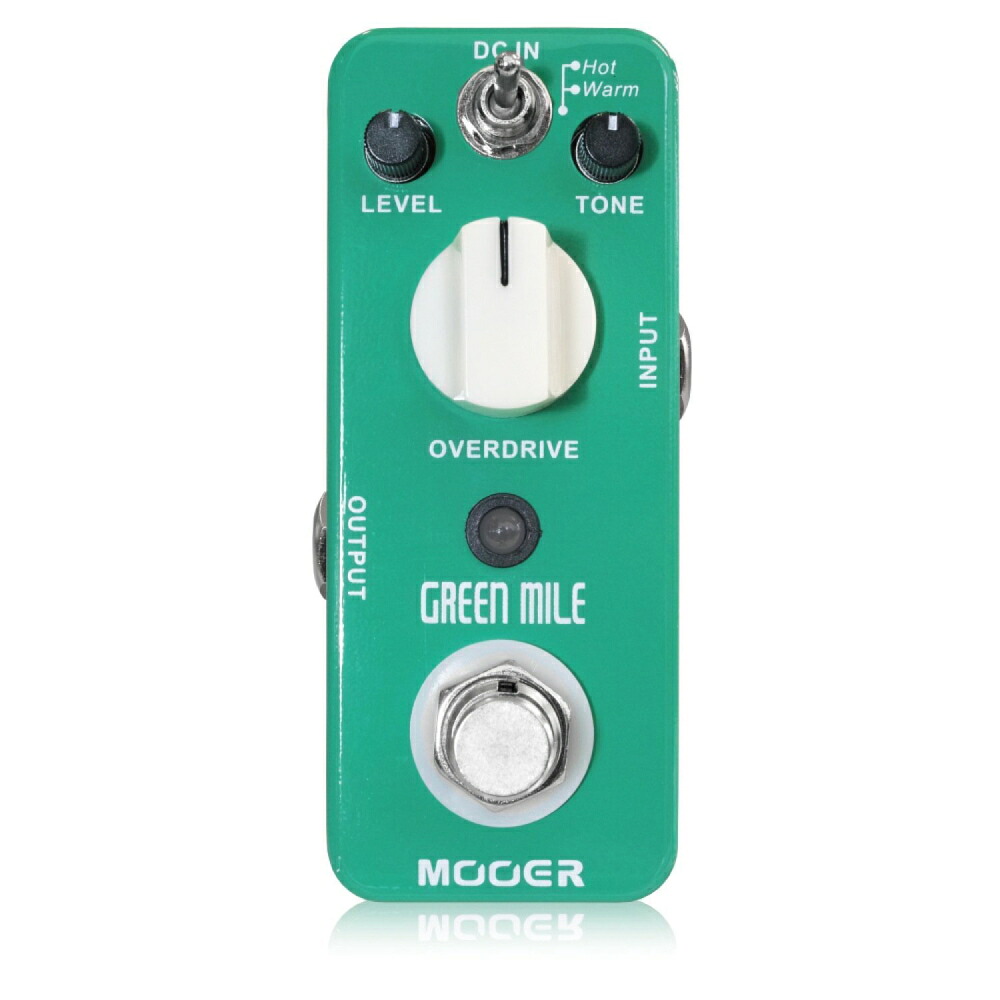 【Mooer】Green Mile ミニサイズ オーバードライブ