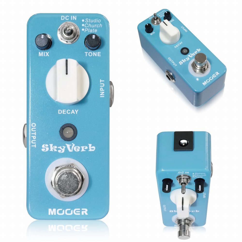【Mooer】SkyVerb ミニサイズ リバーブ