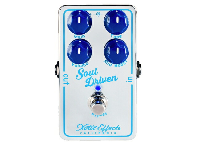【送料無料】【Xotic(エキゾチック)エフェクター】エフェクター ブースター/オーバードライブ Soul Driven|楽器ランド サンクス