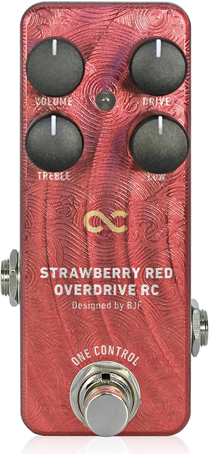 ギター One Control Strawberry Red Overdrive RC One Control STRAWBERRY RED OVERDRIVE RC – OneControl