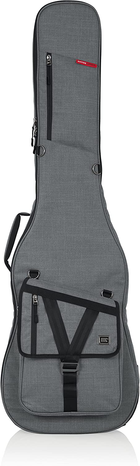 【代引不可】エレキベース用 ギグバッグ Transit Series ライトグレー GT-BASS-GRY