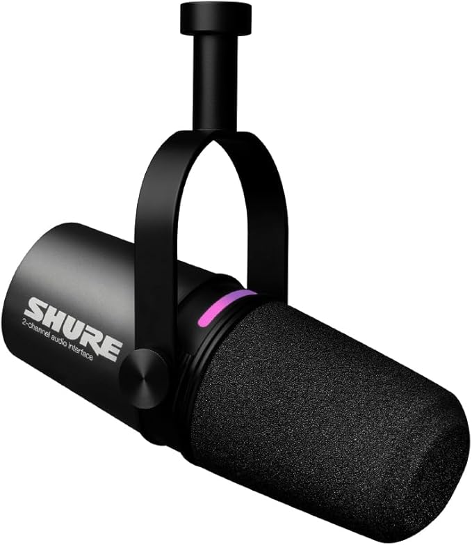 楽天市場】SHURE MV7 ポッドキャストマイクロホン : ダイナミック