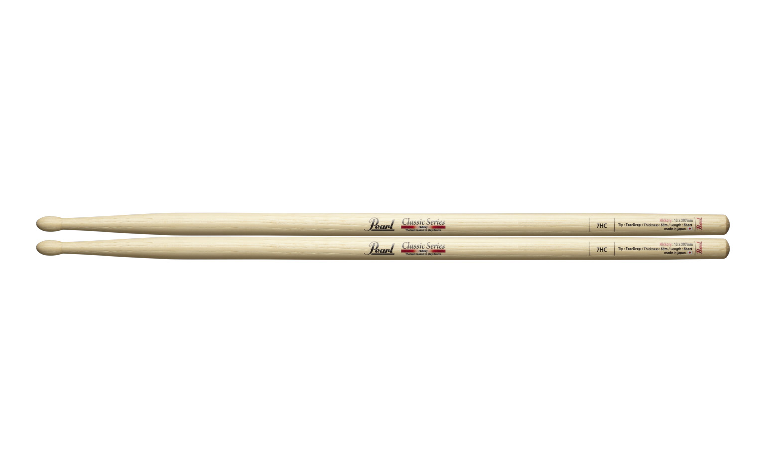 【まとめ売り】Pearl 7HC パール ドラムスティック 6セット｜楽器ランド　サンクス