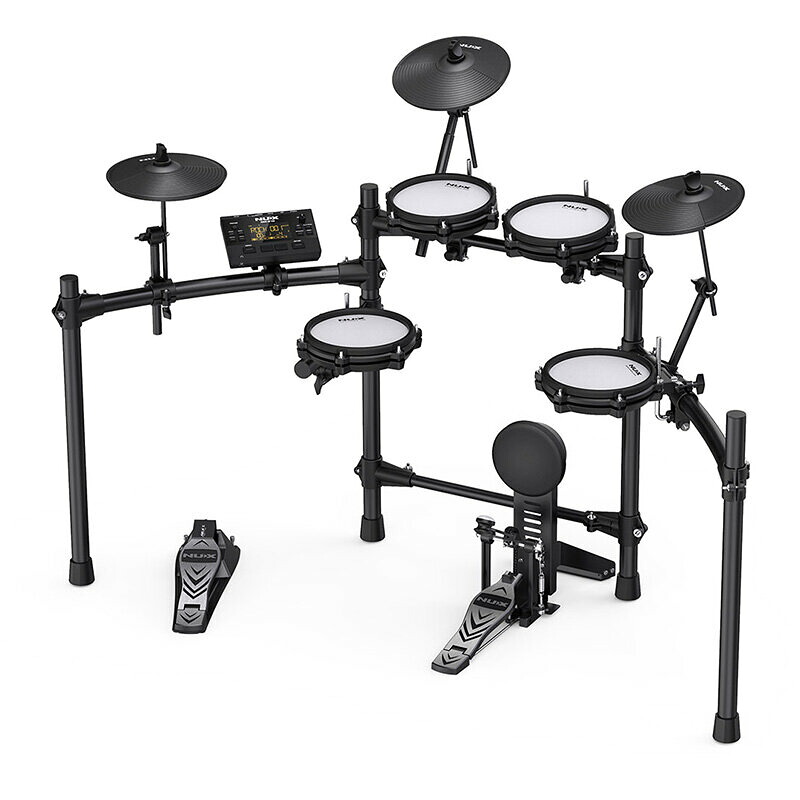 【NUX】【電子ドラム】デジタルドラムキット DM-210 All Mesh Head Digital Drum Kit｜楽器ランド　サンクス