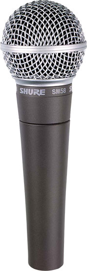 【送料無料】*【SHURE（シュア）　マイク】　SM58-LCE　(SM58LCE)