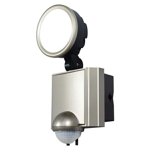 ELPA 屋外用LEDセンサーライト AC電源 10WLED 1灯 ESL-SS1001AC 防雨 防犯 人感センサー セキュリティ エルパ 【送料無料】