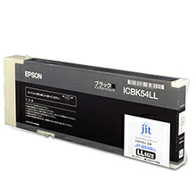 JIT ジット EPSON ICBK54LL 対応 リサイクルインクカートリッジ JIT-E54BLL【ICBK54/ICC54/ICM54/ICY54】